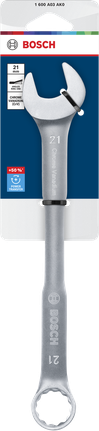 Kunci kombinasi Bosch 21 mm krom vanadium.